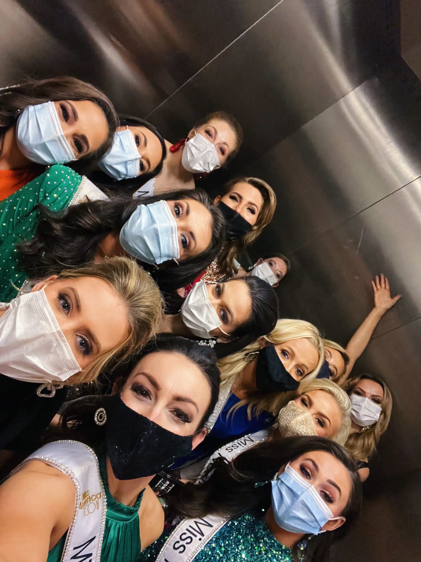 Elevator Selfie with my Miss A Sisters scaled