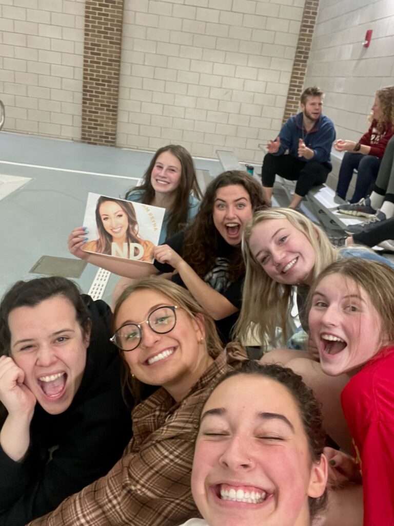 My cheer squad back in Fargo