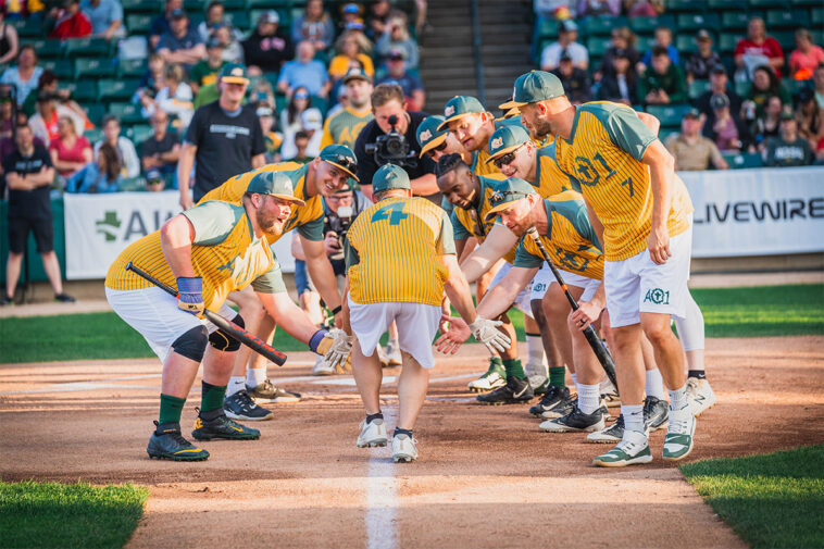 carson wentzs AO1 charity softball game 1