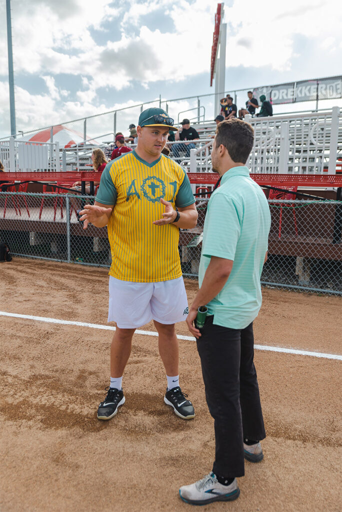 carson wentzs AO1 charity softball game 5