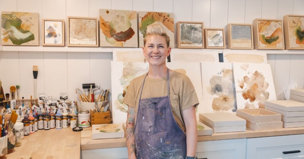 Meet Alicia Hauff—a local artist whose work captures the essence of nature and the human experience in it. Check it out!