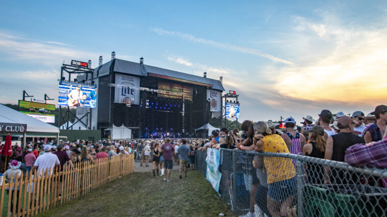 WE Fest wide shot entrance
