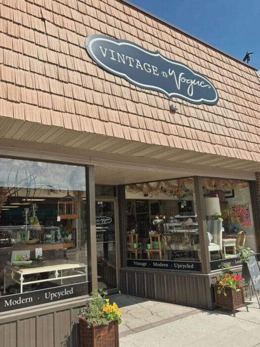 outside view of store on street