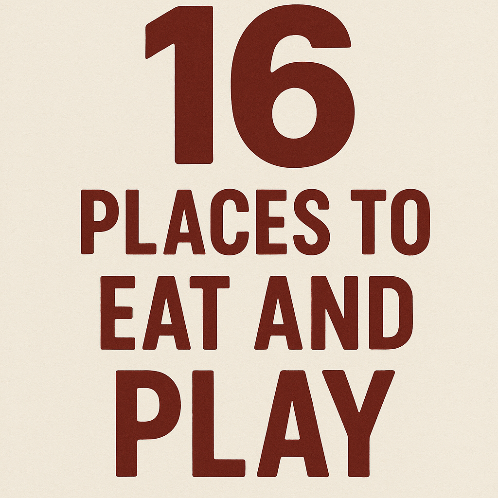 16 places to eat and play 1
